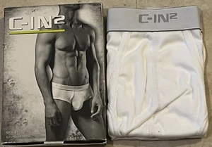 C-IN2 Vintage 100% Cotton Profile Brief - XLarge, white Style 1003 - Picture 1 of 1
