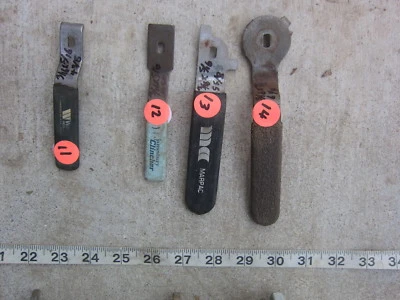 Manija de válvula Apollo Jamesbury Cantite Kitz Marpac Nibco Stockham Watts, usada Foto 1 de 4