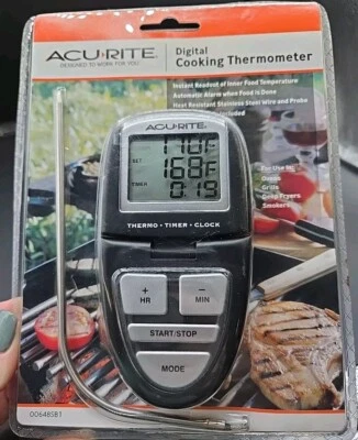  ACURITE DIGITAL COOKING THERMOMETER SET NEW SEALED INSTANT READOUT - Image 1 of 2