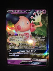 Pokemon Karte Mr. Mime Gx 67/181 Full Art Ita Teamspiel Deutsch - Bild 1 von 2