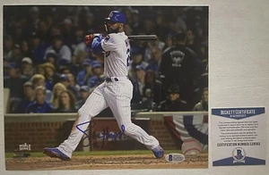 Jason Heyward Signed Autographed Glossy 8x10 Photo Chicago Cubs : BAS COA - Picture 1 of 1