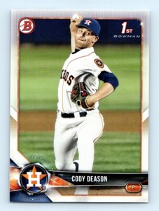 2018 Bowman Draft Cody Deason Houston Astros #BD-194 1st Bowman
