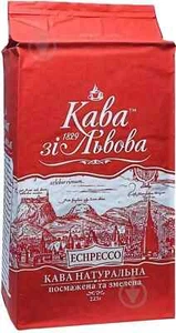 Natural Coffee Galka "Coffee from Lviv Espresso" ground 225 g Arabica Robusta - Picture 1 of 2
