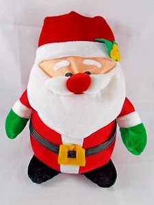 Goffa Santa Claus Plush Micro Beads 12 Inch Stuffed Animal toy - Imagen 1 de 6