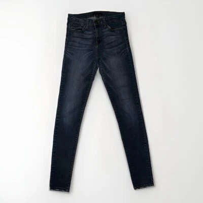 Flying Monkey Jeans Women’s Sz 28 Skinny Leg Stretch Dark Wash Mid Rise Denim - Image 1 of 4