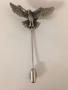 Kestrel R176 Pewter Emblem on a Tie Stick Pin hat, scarf, collar, coat - Picture 1 of 1