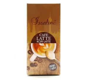7 Boxes Issaline Cafe Latte Certified Organic Gourmet Coffee Express Ship - Picture 1 of 4