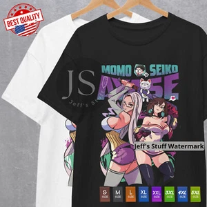 Dandadan Waifu T Shirt Momo Ayase Anime Manga Tee Japanese Hentai Cosplay - Picture 1 of 16