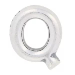 NEW Authentic Pandora Letter Q Petite Locket Charm - Silver Monogram 797335 - Picture 1 of 6