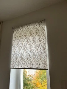 Ffuss Rollo mit Sakura Kirschblütenmuster, 115 x 130 cm - Bild 1 von 2
