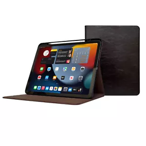 Funda iPad Pro 12.9" - 6ta/5ta Generación - Cuero Genuino - Soporte para Lápices - Dormir/Despertar - Imagen 1 de 10