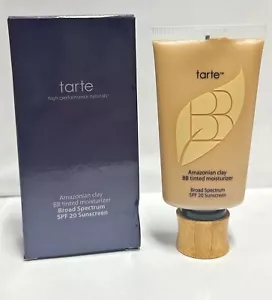 Tarte Amazonian Clay BB Tinted Moisturizer SPF 20 in TAN-Boxed, Sealed under Cap - Picture 1 of 2