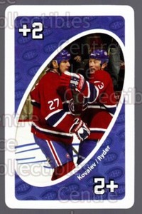 2007-08 Montreal Canadiens UNO #26 Alexei Kovalev, Michael Ryder