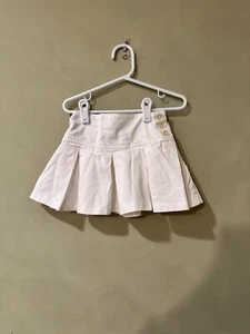Y2K Ralph Lauren White Tennis Skirt Girl's Size 4/4T - Picture 1 of 4