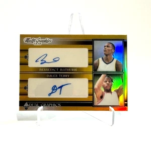 Dual Auto /3! Bennedict Mathurin / Dalen Terry DualGraphics Autographs #'d 2/3 - Picture 1 of 2