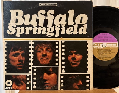 Buffalo Springfield Self-Titled Vinyl LP Atco SD 33-200 1st Pressing 1966 - Image 1 of 4