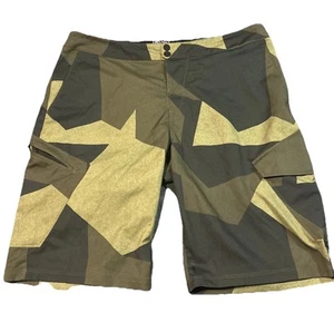 Fox Racing Shorts Mens 38 Board Cargo Trunks Camo Green Summer Active Wear - Imagen 1 de 12