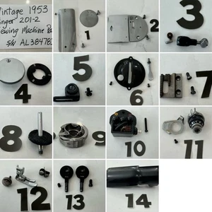 VINTAGE 1953 SINGER 201-2 SEWING MACHINE PARTS - Picture 1 of 28