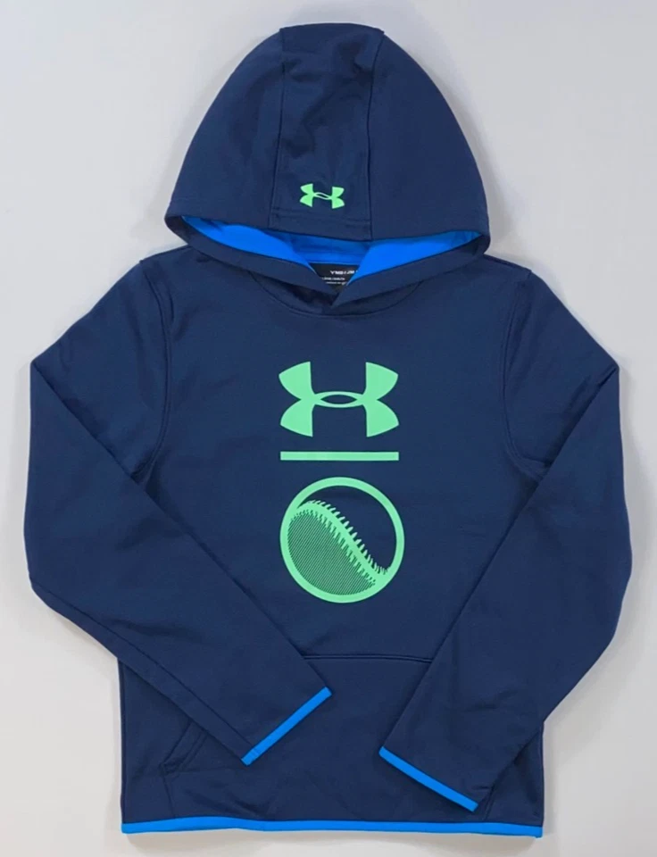 NEW Boy's Youth Under Armour Polyester Loose Fit Hoodie - Image 1 of 1