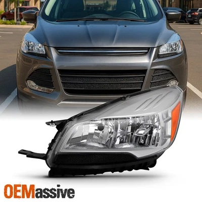 Fit 2013 2014 2015 2016 Ford Escape Driver Side Headlight Headlamp Replacement - Image 1 of 4