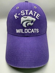 NCAA K-State Wildcats Kansas Gorra Sombrero Ajustado Adulto S/M Nike DriFit Algodón - Imagen 1 de 6