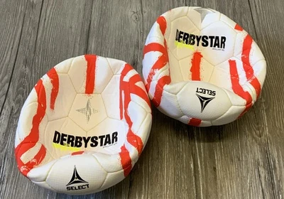 2 Stück Select Derbystar Fussball PU  Size 5  425-435g ( R5-A3   x - Bild 1 von 4