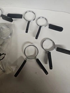 Spring Clips 2 Inch Barbell Weight Bar 5 Used 2 New - Picture 1 of 8