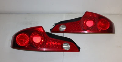 Infiniti G35 2003-2005 cupé luces traseras conductor y pasajero. OEM Foto 1 de 4