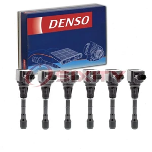 6 pc Denso Direct Ignition Coils for 2013-2019 Nissan Pathfinder 3.5L V6 yz - Picture 1 of 5
