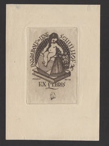 31)Nr.011,EXLIBRIS, Ex Libris,Bookplate, Stanislav Kulhanek, C3 - Imagen 1 de 1