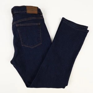 LRL Lauren Jeans Co Womens 12 Blue Classic Straight Jeans Dark Wash - Picture 1 of 11