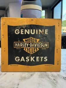 Harley Antiguo Nuevo de Lote Antiguo Cabeza Plana 45 Wl WLA SERVI-CAR Kit Completo Junta Motor “B” - Imagen 1 de 6