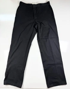Dickies Work Pant 36x34 Black Straight Leg Durable Casual Hiking Unisex Workwear - Picture 1 of 10