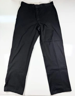 Dickies Work Pant 36x34 Black Straight Leg Durable Casual Hiking Unisex Workwear - Image 1 of 4