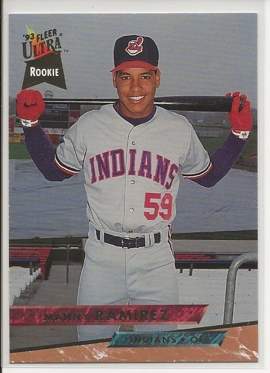 1993 Fleer Ultra - Manny Ramirez Rookie #545 - Image 1 of 1