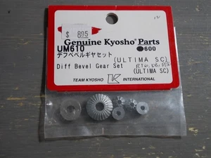 UM610 Diff Bevel Gear Set - Kyosho Ultima SC RT6 RB6 Ultima DB - Picture 1 of 1