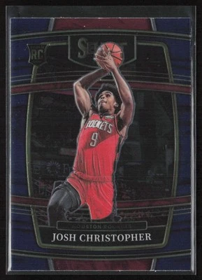 2021-22 Panini Select Blue Josh Christopher #48 Rookie Rockets - Image 1 of 2