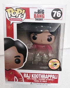 Funko Pop Big Bang Theory Raj Koothrappali 1008 LE Star Trek 76 SDCC 2013 - Imagen 1 de 6