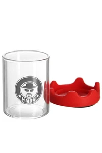 Stash Glas mit Silikondeckel – Squid Game Motiv, 45 ml Aufbewahrungsglas - Bild 1 von 3
