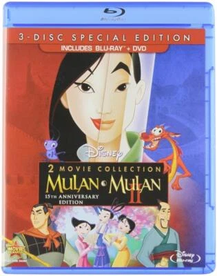 Mulan / Mulan II [3-Disc Special Edition] Blu-ray (N/A) Eddie Murphy New - Image 1 of 4