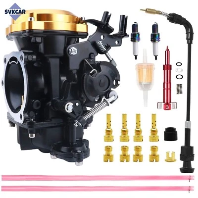 Carburador para Harley Davidson Glide Sportster 40 mm CV 40 XL883 27490-04 Carb Foto 1 de 4