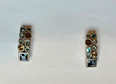 Pendientes de poste de plata Latricia Locke Foto 1 de 4