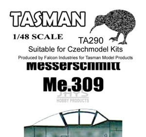Tasman 1/48 Messerschmitt Me.309 Canopy for Czechmodel - Picture 1 of 1