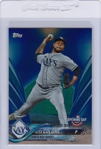2018 Topps Opening Day - Alex Colome #194 BLUE PARALLEL - Picture 1 of 2
