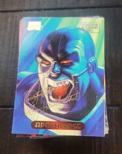 1994 Marvel Masterpieces - Gold Foil Signature Series - Complete Set (140 Cards) - Picture 1 of 2