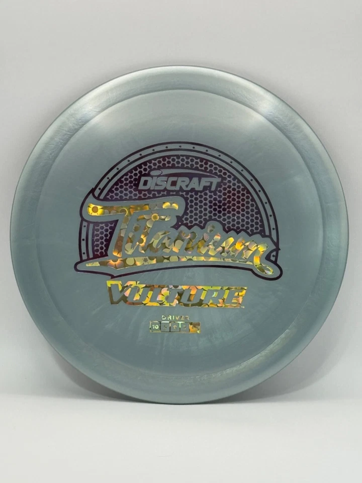 New Discraft Titanium Vulture 175-176g Hybrid Driver 10/5/0/2 Disc Golf - Image 1 of 1