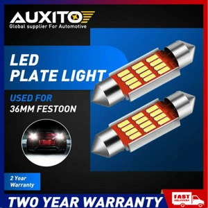 2pcs/ pack LED 31MM FESTOON INTERIOR DOME MAP PARKING BULB LIGHT GLOBE CAR 4WD - Picture 1 of 8