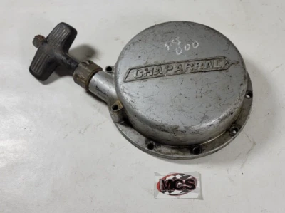 CHAPARRAL Snowmobile (Twin/ Fire/ Thunderbird) OEM Engine pull start recoil assy - Image 1 of 2