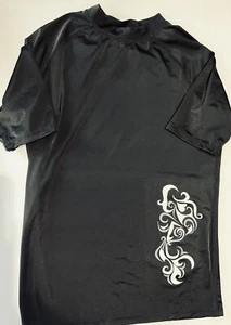 Kanu Surf Rash Guard Damen mittelschwarz kurzärmelig - Bild 1 von 5