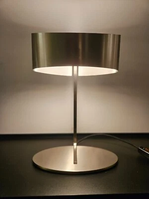 Tischleuchte Holtkötter 6411/1-68, nickel, dimmbar - Bild 1 von 2